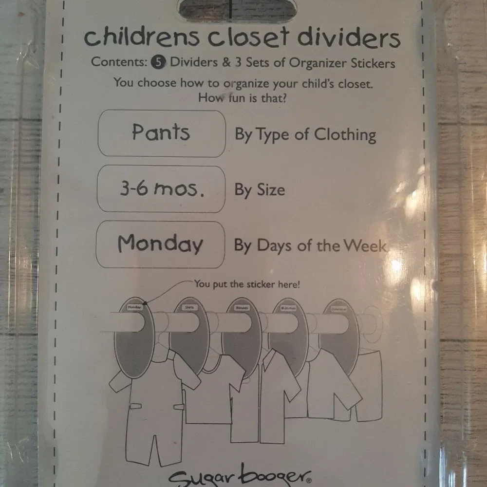 ORE Children's Closet Dividers Set(5) Pirate Themed AHOY MATEY
